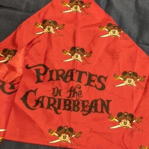2 Mickey Pirate Bandanas!